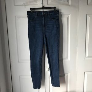 Dark wash High-rise Jeggings